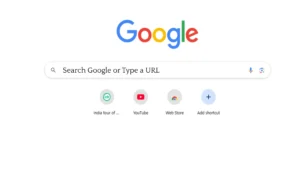 Search Google or Type a URL